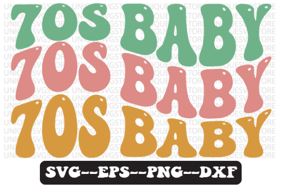 70s Baby Wavy Retro Svg Design Review