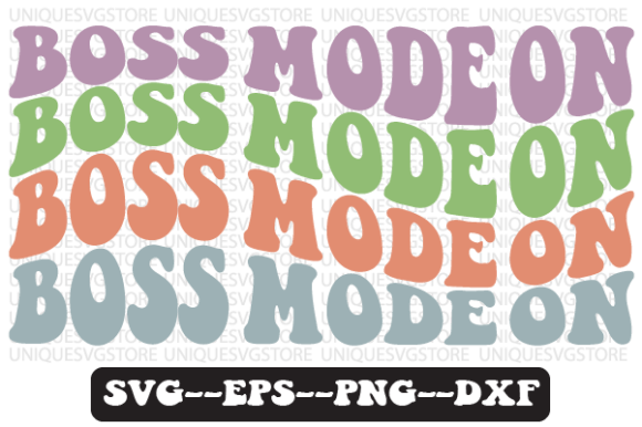 Boss Mode on Wavy Retro Svg Design Review