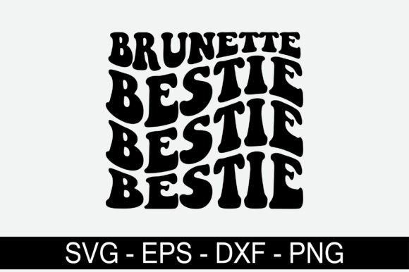 Brunette Bestie Retro Svg Design: A Designer's Review