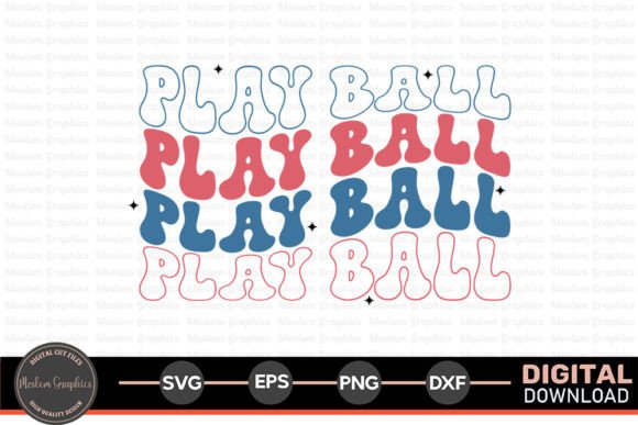 Play Ball - Baseball Retro SVG: A Designer's Stitch Test
