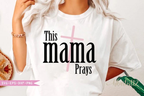Review: This Mama Prays Retro SVG for Real Embroidery