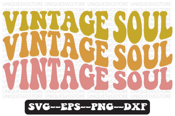 Vintage Soul Wavy Retro Svg Design Review